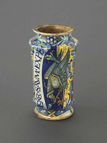 Albarello : colombe luttant avec un serpent, image 2/5
