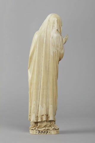 Statuette : Vierge d'Annonciation, image 2/7