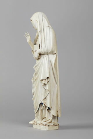 Statuette : Vierge d'Annonciation, image 5/7