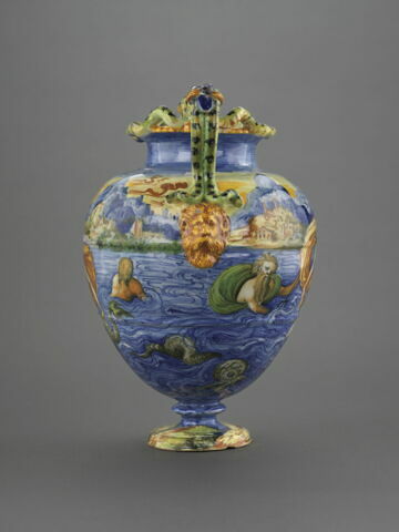 Vase à deux anses : Tritons et Néréides, image 8/8