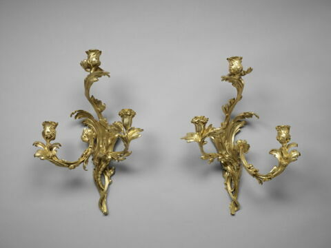 Bras à trois lumières, d'une paire (avec OA 6504 2), image 2/4