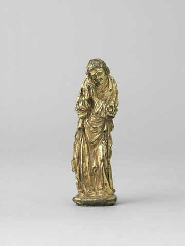 Statuette : saint Jean de calvaire, sur son socle (OA 7426 B)