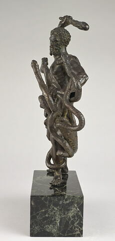 Groupe sculpté : Hercule et l'hydre, image 4/6