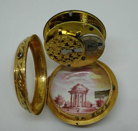 Montre ronde : Achille et Déidamie d'après P.J Cazes, image 3/5