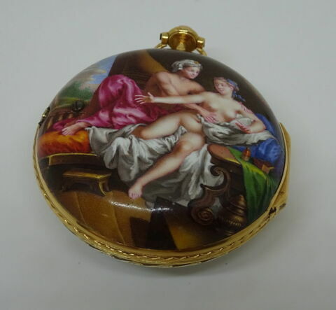 Montre ronde : Achille et Déidamie d'après P.J Cazes, image 1/5