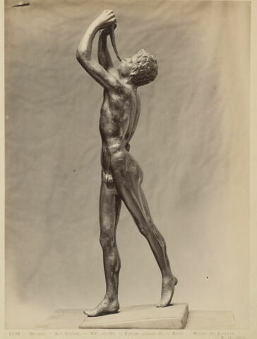 Statuette : faune jouant de la flûte, image 5/6