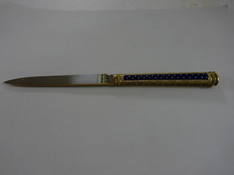 Couteau à dessert à lame d'or, d'une paire (avec OA 9626 2), image 3/6