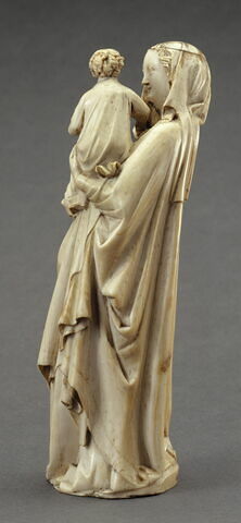 Statuette : Vierge à l'Enfant, image 2/4