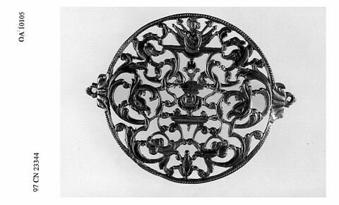 Coq de montre en argent, image 1/1