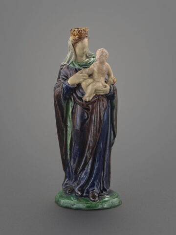 Statuette : Vierge à l'Enfant, image 2/8