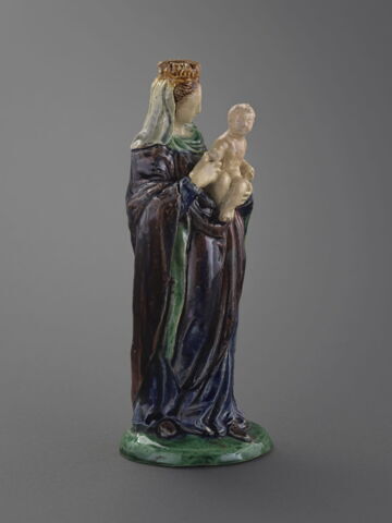 Statuette : Vierge à l'Enfant, image 3/8
