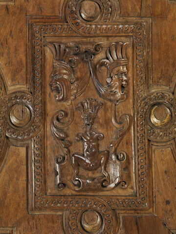 Deux vantaux d'une porte provenant de Clermont-Ferrand, image 3/5