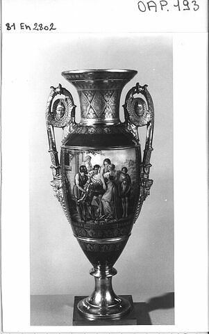 Vase d'Angélique et Médor