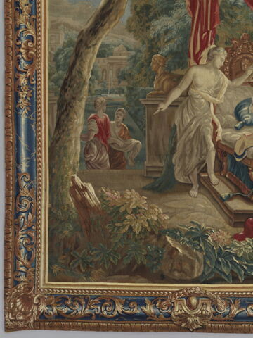 Psyché découvre l'identité de l'Amour, d'une tenture de l'Histoire de Psyché, image 8/10