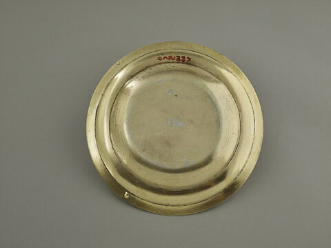 Coupe couverte de vermeil, avec son plateau (bouillon), image 13/18