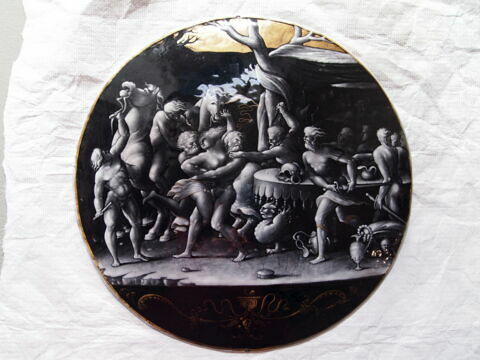 Plaque : Les Noces d'Hippodamie