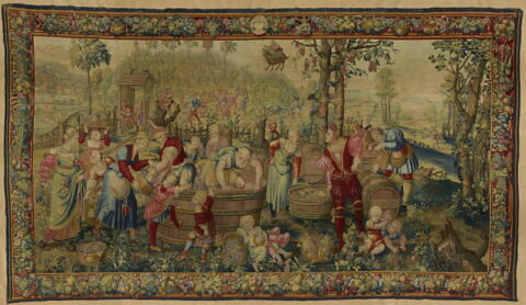 L'Automne ou les vendanges, de la tenture des Saisons Lucas, image 1/7