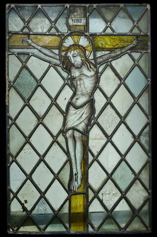 Panneau rectangulaire : Christ en croix, image 1/5