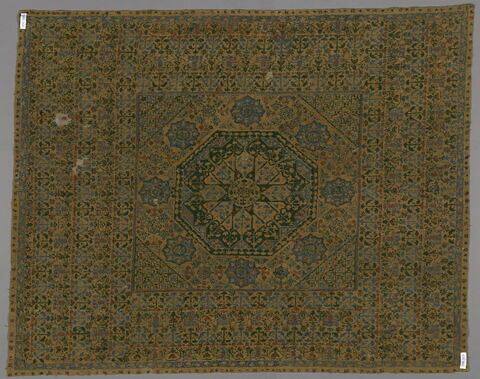 Broderie sur canevas imitant un tapis Mamelouk, image 2/3