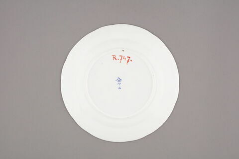 Assiette, d'une série de six (avec R 742 à R 747), image 2/4