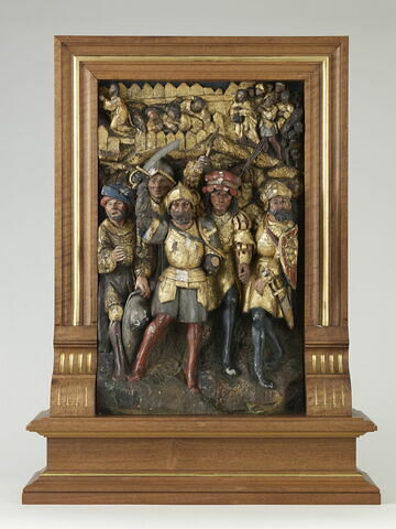 Bas-relief : arrestation du Christ, image 1/5