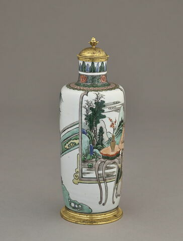 Vase cylindrique à couvercle, d'une paire (avec TH 450), image 15/15