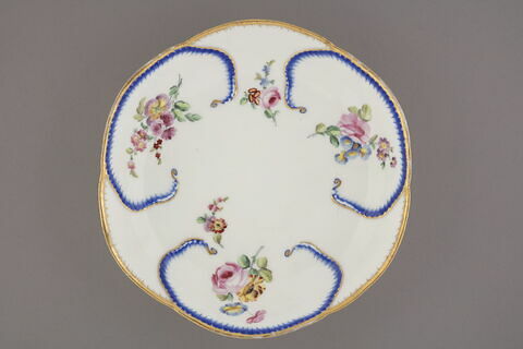 Compotier, d'un ensemble de quinze (TH 708 et 722), d'un service de table (TH 703 à 730), image 1/3
