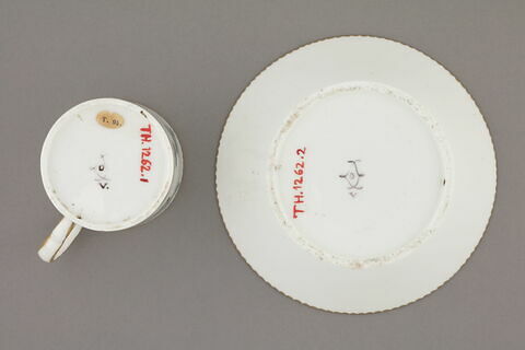Tasse litron et sa soucoupe., image 2/3