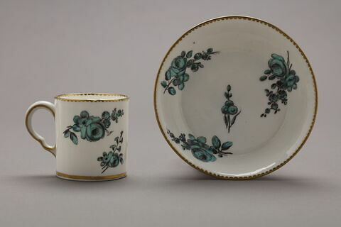 Tasse litron et sa soucoupe., image 1/3