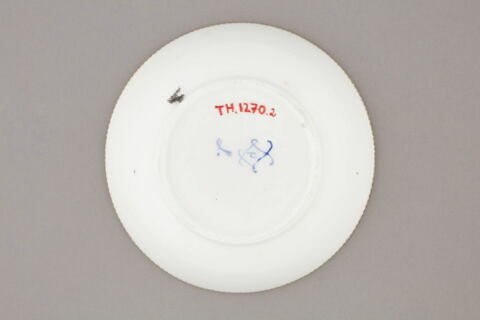 Tasse et soucoupe, d'un ensemble six (TH 1267 à 1272), image 3/6