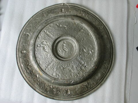 Surmoulé en plomb du plat de la Tempérance de Fr. Briot, image 4/5