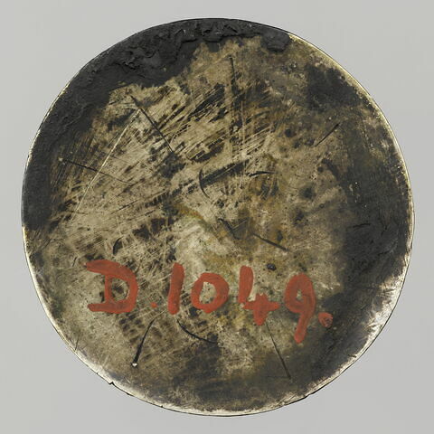 Plaque d'un ensemble de quatre (OA 3028 A à D) : Saint Jean l'Evangéliste, image 2/2
