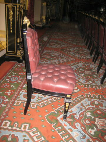 Chaise de style Louis XIV, image 2/4