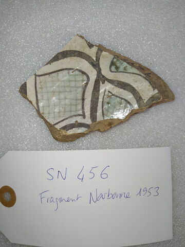 Tesson découvert au cours de fouilles à Narbonne
