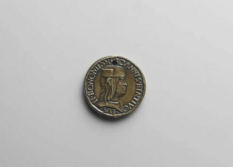 Médaille : Giovanni II Bentivoglio (1443-1508) / inscription