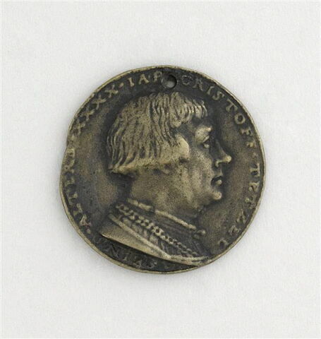 Médaille : Christophe Tetzel / Armoiries, image 1/2