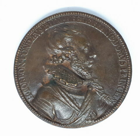 Médaille : Henri de Bourbon / Charlotte de Montmorency