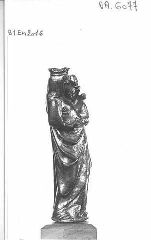 Statuette : Vierge à l'Enfant debout, image 6/8