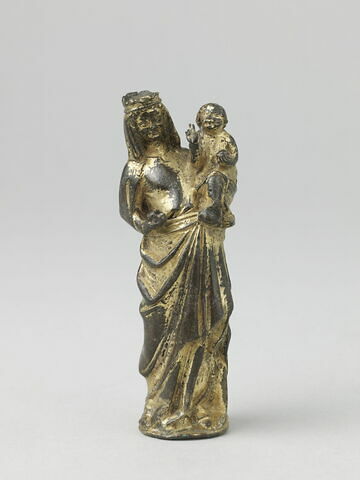 Statuette : Vierge à l'Enfant debout, image 1/8