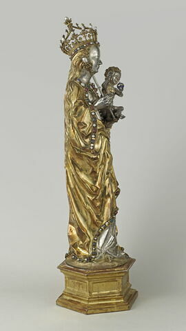 Statuette : Vierge à l'Enfant, image 4/13