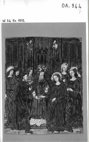 Plaque : Le Mariage de la Vierge, image 3/5