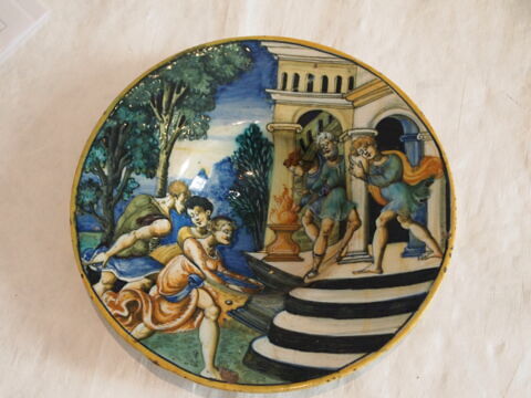 Assiette : la vestale Tuccia, image 2/8