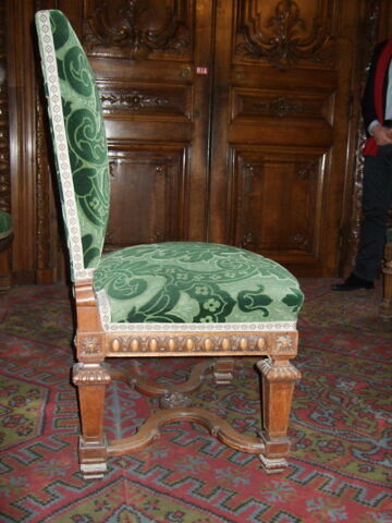 Chaise de l'antichambre Napoléon III (d'un ensemble de huit)