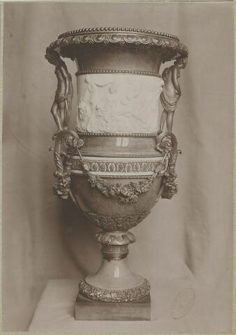 Vase (Diane), monté en bronze doré, d'une paire (voir aussi OA 6614), image 7/10