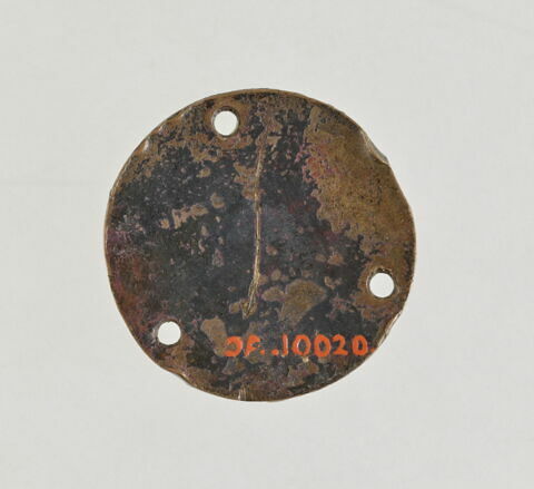 Médaillon circulaire : ange à mi-corps, image 2/2