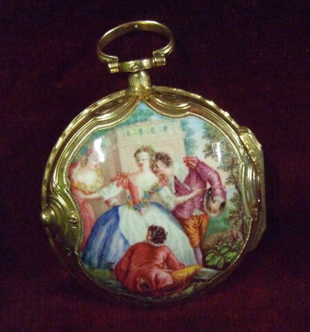 Montre ronde : le colin-maillard, image 1/1