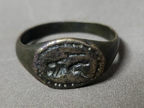Bague : saint Christophe portant le Christ, image 2/5