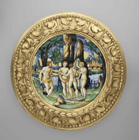 Coupe ronde : le Jugement de Pâris, image 1/3