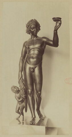 Statuette : Bacchus et jeune satyre, image 6/6