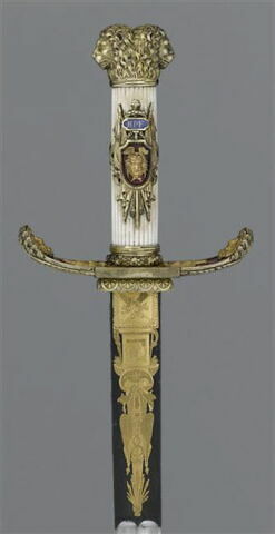 Glaive de Napoléon Bonaparte Premier consul et son fourreau, image 2/4